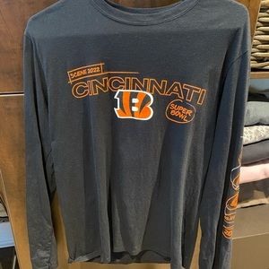Super bowl Bengals long sleeve shirt